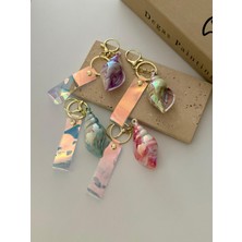 DNC Deniz Kabuklu Anahtarlık – Iridesan Bag Charm Çanta Süsü