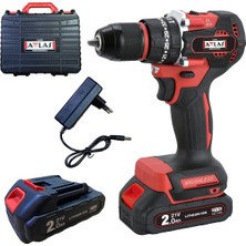 Özgürce Akülü Darbeli Matkap, 2 Akü ve Taşıma Çantasıyla Güçlü Performans