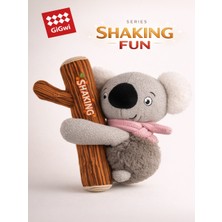 GiGwi Shaking Fun Serisi Hışırtılı ve Sesli Koala Köpek Oyuncağı – 2’si 1 Arada Eğlence - Küçük & Orta Irk