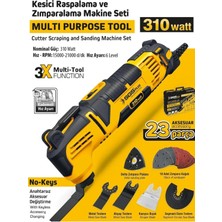 Özgürce Çok Fonksiyonlu Kesici ve Raspalama Makinesi 310 W