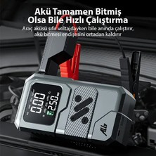 Ally ST-9654 Taşınabilir Göstergeli Araç Lastik Şişirme ve Starter Akü Takviye SETI-(5775)