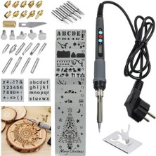 Özgürce 46 Parça Ahşap Yakma ve Hobi Seti, 60W, Çok Amaçlı El Sanatları Seti