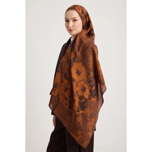 Maisa Gülruh Floş Viskon Şal Taba 70*190 cm