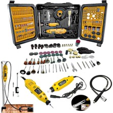 Özgürce 350 Parça Çok Fonksiyonlu Gravür ve Taşlama Seti, Çok Yönlü Kullanım