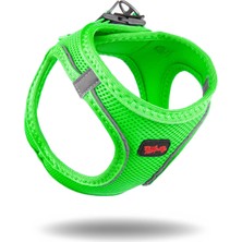 Zemira Köpek Göğüs Tasması 2xsmall 28X32 cm Neo Green