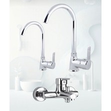 Mutfak-Lavabo-Banyo Bataryası 3 Lü Set