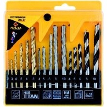 Özgürce Çok Amaçlı 16 Parça Matkap Ucu Seti, Pratik ve Dayanıklı Takım