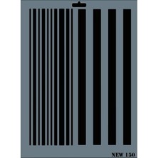 Rich New Seri N-150 Stencil 35X25 cm