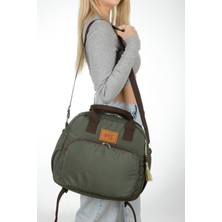 Lui Baby Anne Bebek Bakım Sırt ve Omuz Çantası Püskül Detaylı