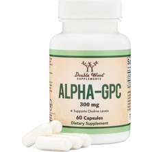 Double Wood Alpha Gpc Focus And Brain Support* - 300MG - 60 Kapsül