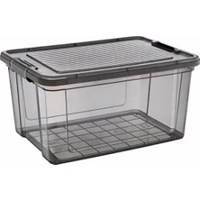 Loremp 55 Lt Saklama Kutusu 1 Adet Kilitli Tekerlekli Depolama Düzenleyici