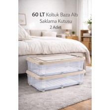 Loremp 60 Lt Koltuk Baza Altı 2 Adet Saklama Kutusu Düzenleyici