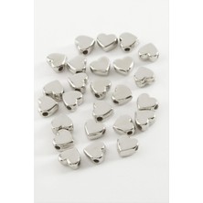 Esranın Dünyası Kalp Metal Bileklik ve Kolye Ucu Aparatı 1 Adet RSBİJ34-ESRDNS