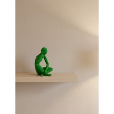 Novis Liora Dekorati̇f Insan Fi̇gürü Yeşi̇l