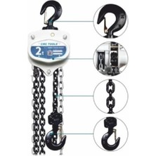 Özgürce 1 Ton Kapasiteli Güçlü Zincirli Caraskal, Dayanıklı ve Güvenilir Kullanım