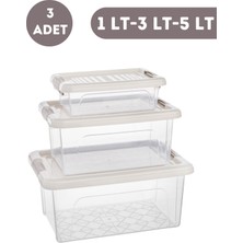 Loremp 1 Lt/3 Lt/5 Lt Saklama Gıda Kutusu