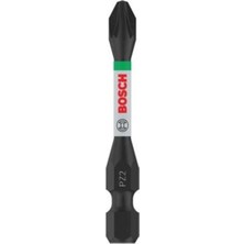 Bosch Impact Yıldız Bits Uç PZ2X55 mm 2'li Set, Güçlü ve Dayanıklı Malzeme