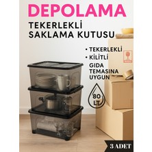 Loremp 80 Litre 3 Adet Depolama Düzenleyici