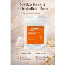 Jejudo Ceuticals Jejudo Sivilce Bandı – Akne ve Siyah Nokta Karşıtı Hydrocolloid Pimple Patch, 36 Adet (8mm & 12mm)