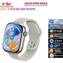 Normadia HK10 Pro Max Plus Amoled Akıllı Saat, Spor ve Günlük Kullanım Için