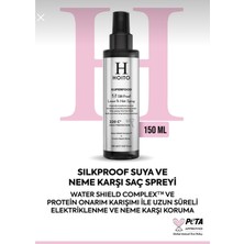 Hoito Su ve Neme Karşı Dayanıklı Isı Koruma Yoğun Parlaklık Kolay Tarama Sağlayan Saç Bakım Spreyi 150 ml