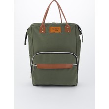 Lui Baby Anne Bebek Bakım Sırt Çantası Askı Aparatlı Deri Detaylı