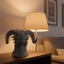 Novis Liora Asılabilir / Masaüstü Ejderha Modeli 3D Dekoratif Heykel 22X17 cm