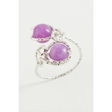 Esranın Dünyası Ceyt Doğal Taşlı Yüzük RSBİJ34-ESRDNS