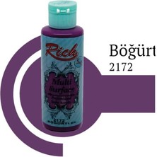 Rich Multi Surface 2172 Böğürtlen Akrilik Boya 120 cc