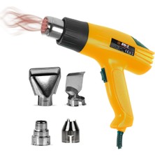 Özgürce 2000W Sıcak Hava Tabancası, 2 Kademeli, Çok Amaçlı ve Güçlü Performans