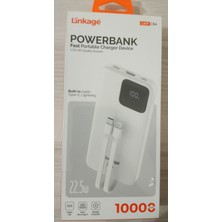Aydoğan Ticaret44 LKB34 10000mAh 1XUsb Pd 22.5W Lcd Ekran Dahili Type-c Lightning Powerbank LKP3410000mAh 1XUSB, PD 22.5W LCD Ekran, Dahili Type-C, Lightning Powerbank