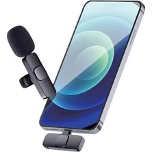 Novis Liora Newface K9 Lightning Uyumlu Mikrofon - Siyah