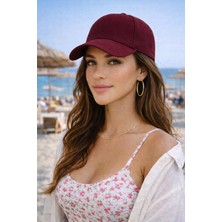 Wearflawless Unisex Pamuklu Düz Şapka, Ayarlanabilir Beyzbol Şapka, Günlük Spor Şapka