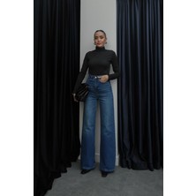 Havoş Mavi Hervey Wide Leg Jean
