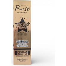 Sudedi Home Roza Derma Cover Yoğun Kapatıcı Fondöten Long Wear Full Coverage 01 Açık Ten