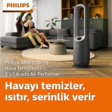 Philips Air Performer 8000 Serisi 3'ü 1 Arada Hava Temizleyici +  Sinbo SK-8029 Cam Kettle Hediye