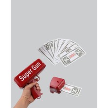 Fta Ticaret Super Money Gun Para Saçma Tabancası Yüksek Atış Güçlü Kırmızı Model RSFTA34-ESRDNS