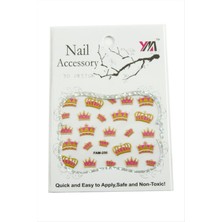 Esranın Dünyası Taç Tırnak Aksesuarı Tattoo Sticker RSBİJ34-ESRDNS