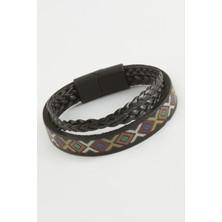 Fta Ticaret Mıknatıslı Orjinal Deri Bileklik RSBİJ34-ESRDNS