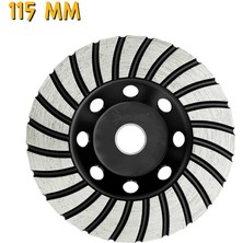 Sgs Elmas Beton Mermer Granit Taşlama Diski - Turbo - 115 Mm.