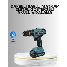 Novis Liora 18 Parça Profesyonel Şarjlı Matkap Vidalama