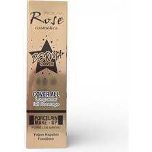 Sudedi Home Roza Derma Cover Yoğun Kapatıcı Fondöten Long Wear Full Coverage 02 Açık Orta Ten