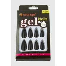 Esranın Dünyası Orange Yapıştırıcılı Jel Takma Tırnak RSBİJ34-ESRDNS