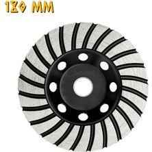 Sgs Elmas Beton Mermer Granit Taşlama Diski - Turbo - 180 Mm.