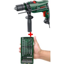 Bosch Power Matkap 600W ve 15 Parça Vidalama ile Çok Yönlü Çalışma Seti