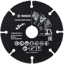 Bosch Multi Wheel Taşlama Diskı 115MM Ahşap Kesme Elmas Uçlu