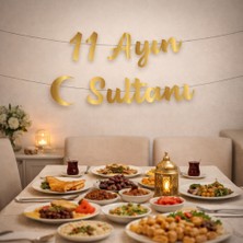 Okavango "11 Ayın Sultanı" Dekorlu Süsü, Ramazan Süsleri, Ramazan Tavan Süsü Ürünleri Ramazan Süsleri, Sahur Iftar