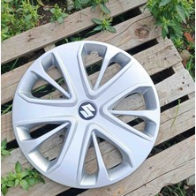 Yk 15 Inç Suzuki Araçlarla Uyumlu Jant Kapağı 4'lü Takım Amblem Hediyeli