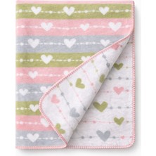 Rukiye Yavuz Pamuk Pazen Kışlık Pamuk Bebek Battaniyesi 95X120 cm – Hastane Çıkışı ve Baby Shower Hediyelik