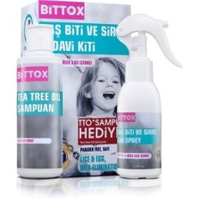 Bittox Liva Baş Bi T Sirke Spreyi + Tto Şampuan 100ML + Bi T Trağı Tedavi Kiti